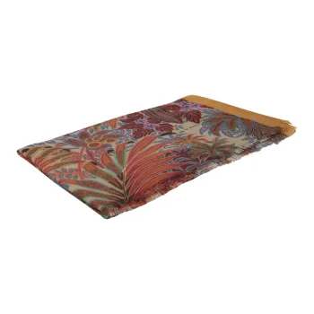 ETRO Floral Printed Frayed Edge Scarf