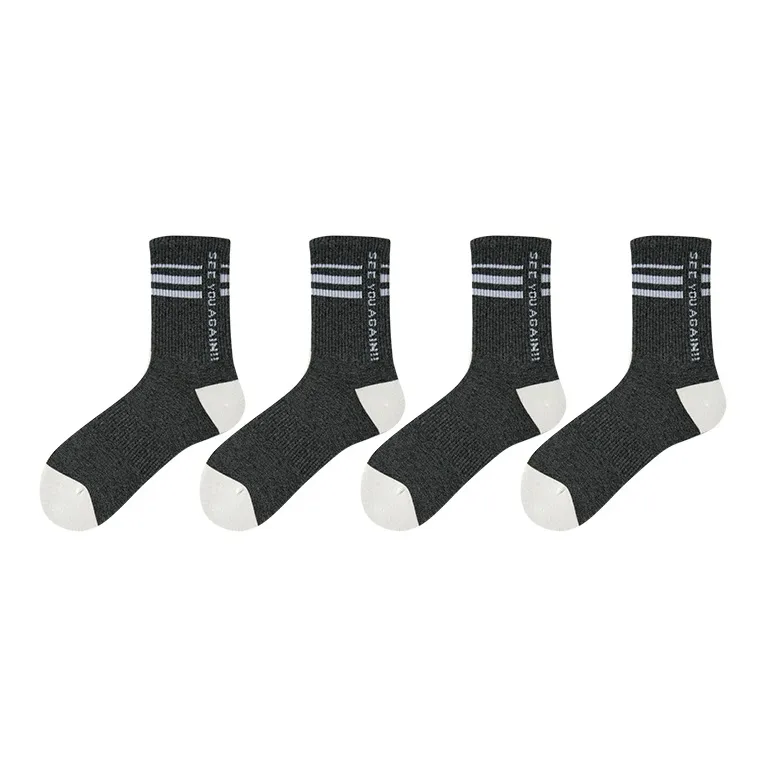 Step Cloud Mid-Calf Socks Men's 4 Pack-6