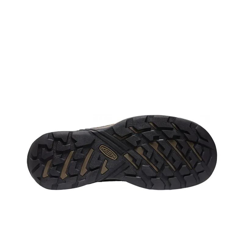 KEEN Circadia Slip Resistant Low Top Mountaineering Hiking Shoes Men's Brown-3