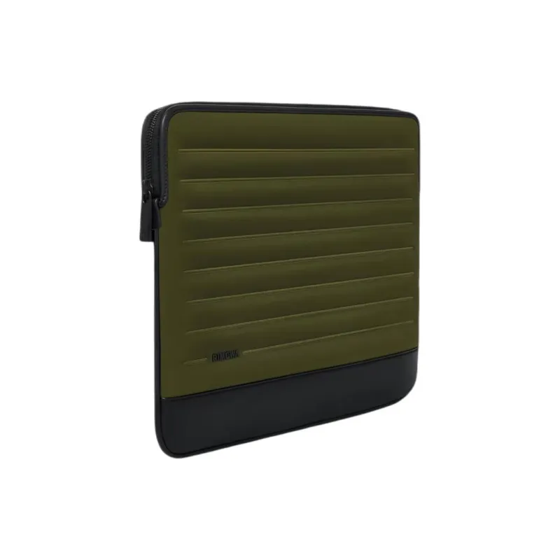 RIMOWA Never Still Nylon And Leather Clutch Men's Khaki Green-1