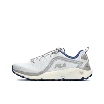 FILA 3A LYNX ATR Abrasion Resistant Low Top Running Shoes Men's White Blue