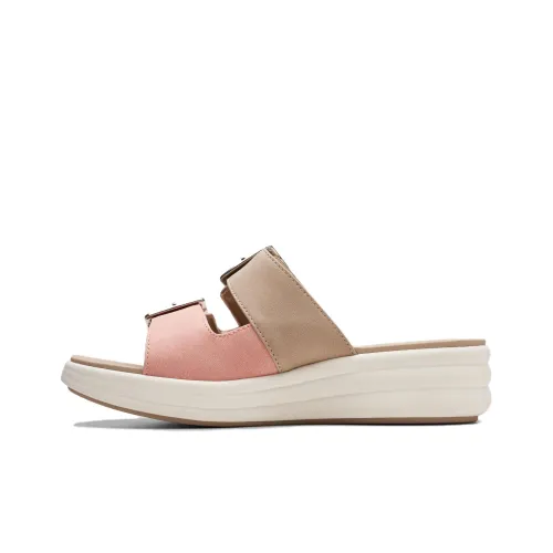 Clarks Slide Slippers 4.5cm Women's Pink