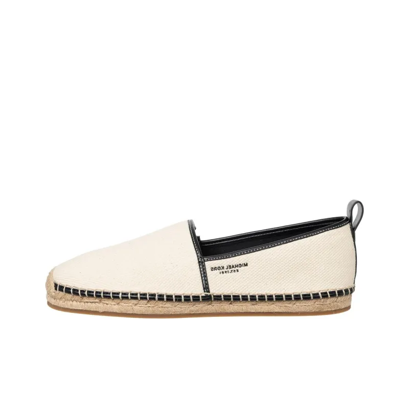 Michael Kors Logo-debossed Cotton Espadrilles-0