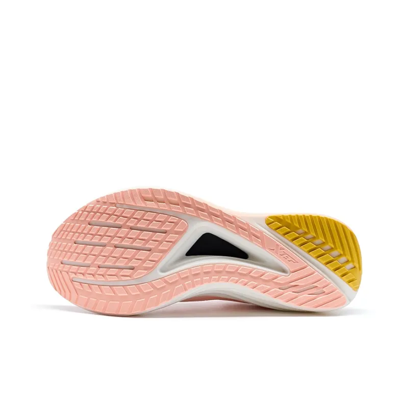 XTEP Running Shoes Women's Low Top Cherry Blossom Pink/Fluorescent Light Pink-6