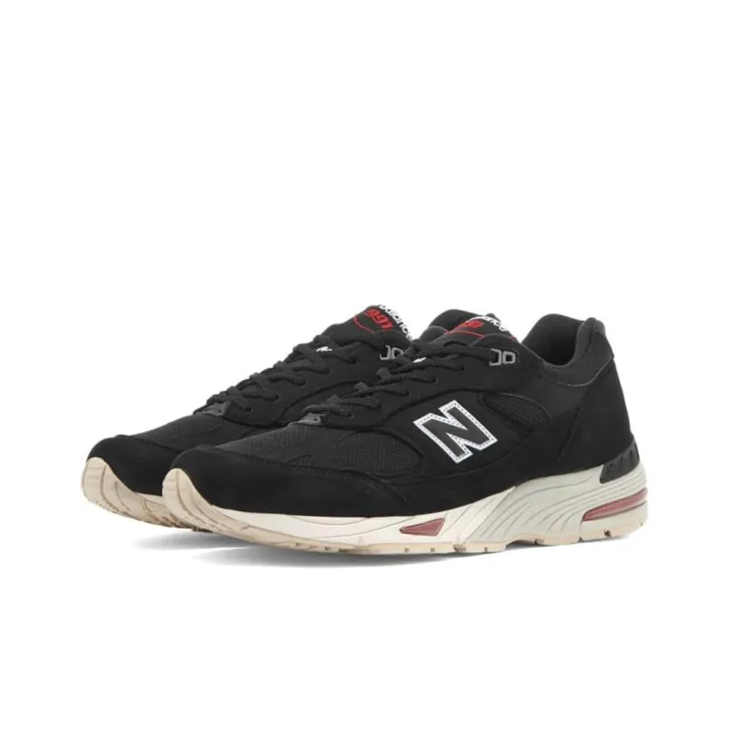 New Balance 991 Made In England 'Black Red'-2
