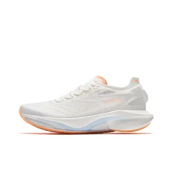 Anta Mach 4 Generation PRO Cushioning Slip Resistant Low Top Running Shoes Women's Papyrus White