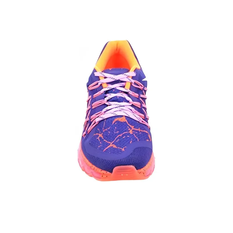 Nike Air Max 2015 Durable Breathable Lightweight Low Top Casual Shoes Women's Purple Pink-2