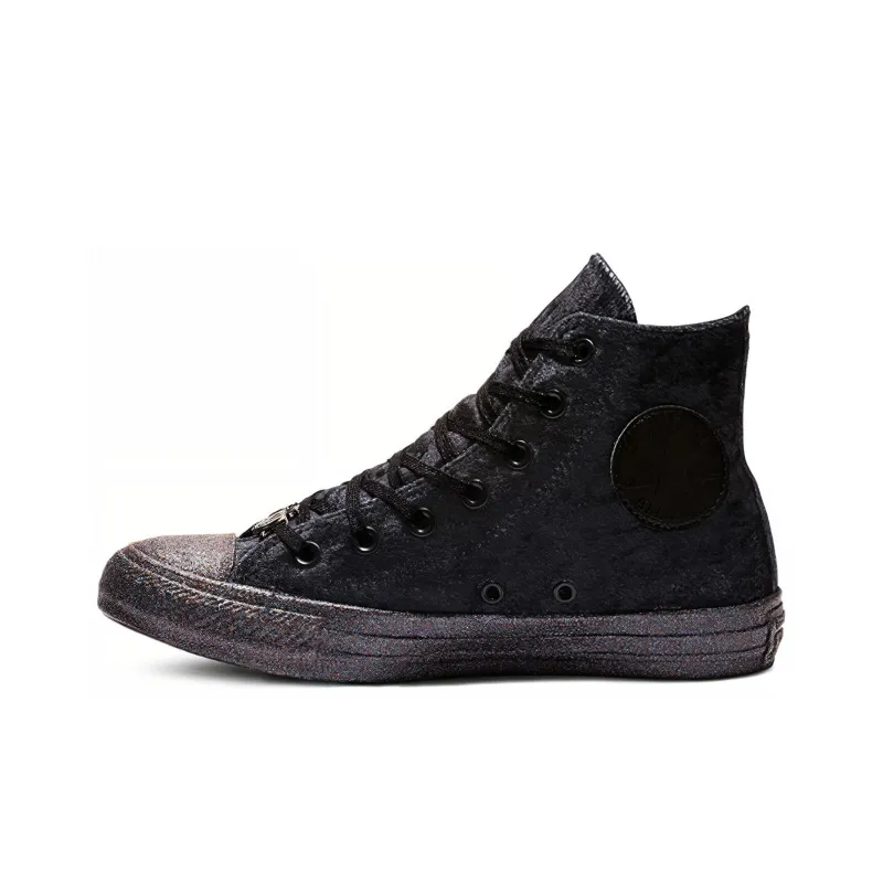 Converse Chuck Taylor All Star Hi Miley Cyrus Black Silver Women's-0