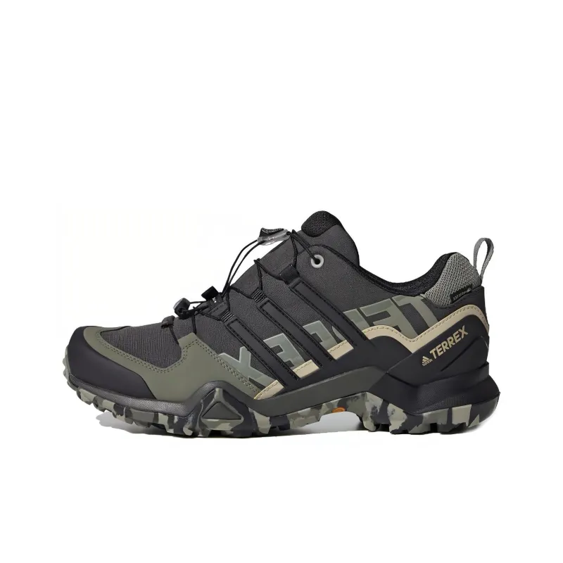Adidas Terrex Swift R2 Gore tex Hiking 'Brown Green'-0