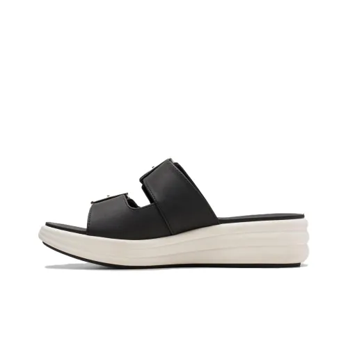 Clarks Slide Slippers Women's Black