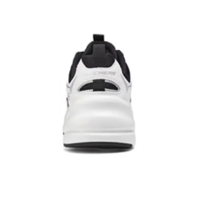 Skechers Chunky Sneakers Men Low Top Black/White-3