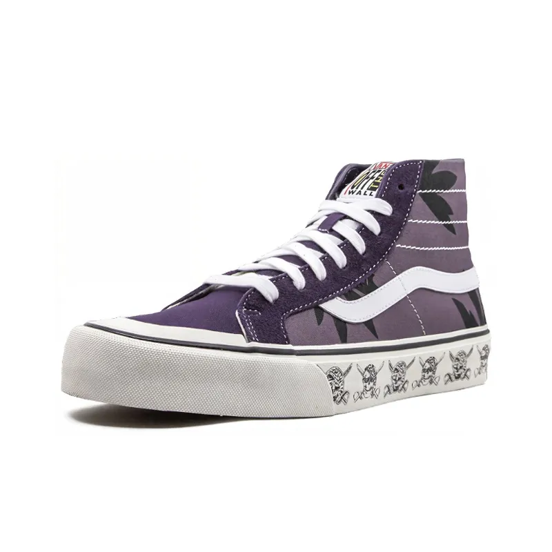 Vans SK8 Hi 138 Decon Sf 'SUMMER Leaf Black PLUM'-2