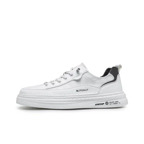 GERTOP Anti Slip And Wear Resistant Lightweight Breathable Supportive Low Top Sports Skateboard Shoes