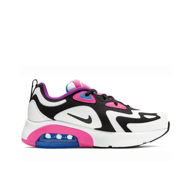 Nike Air Max 200 White Hyper Pink Black GS-1
