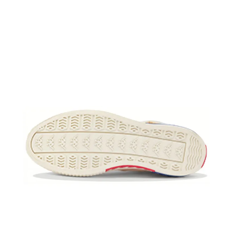 Kappa Capa Lightweight High Top Canvas Shoes Unisex Heron Feather White-3
