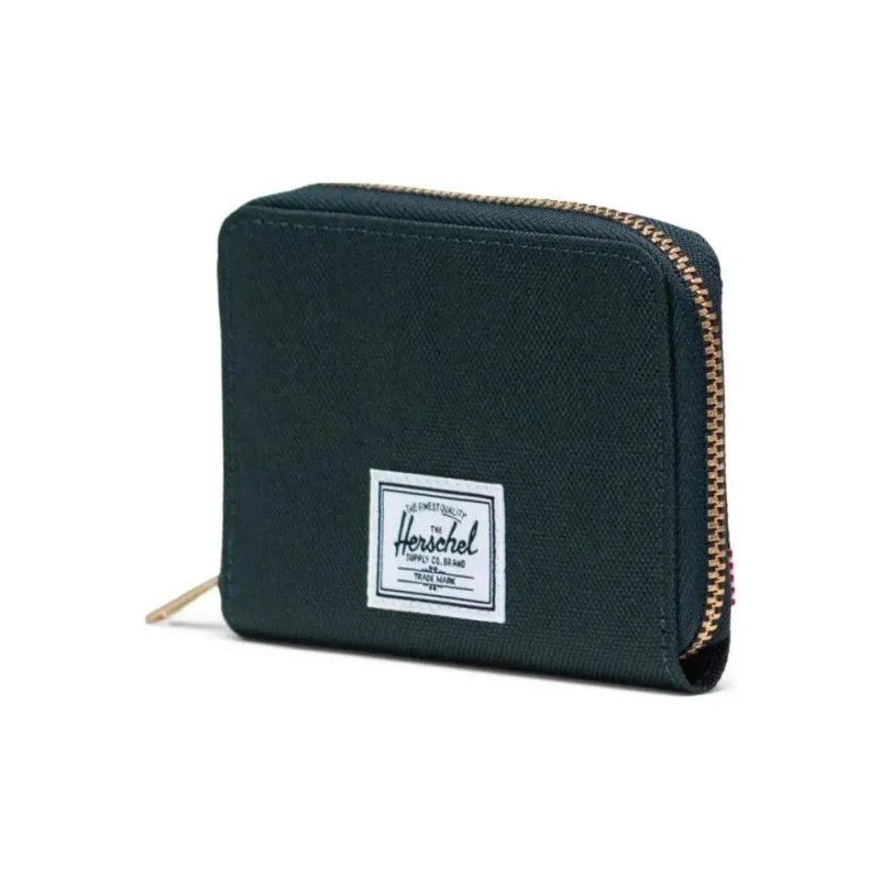 Herschel Recycled Polyester Wallet Unisex Dark Green-1