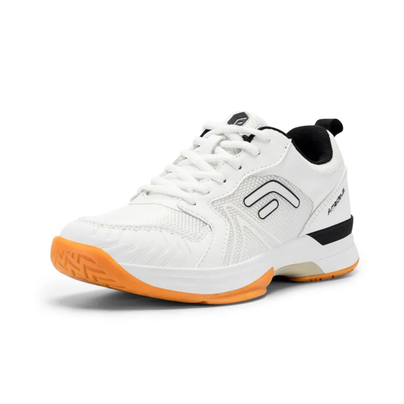 Fitville Cushioning, Abrasion Resistant, Slip Resistant Low Top Tennis Shoes Women's White Blue-1