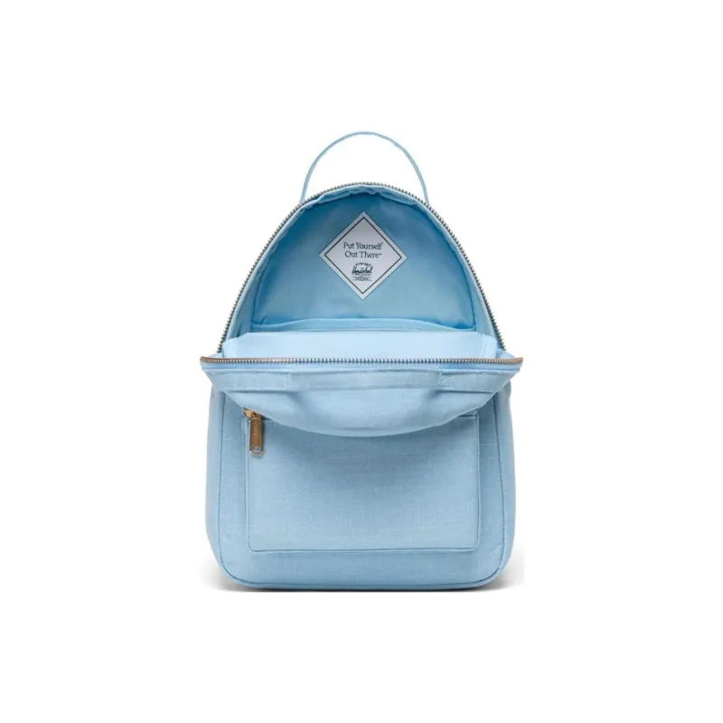 Herschel Nova Series Recycled Nylon Backpack Mini Unisex Light Blue-2