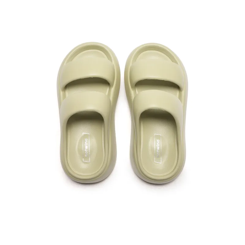 Hotwind Slide Slippers Platform Women's Solid Color-7