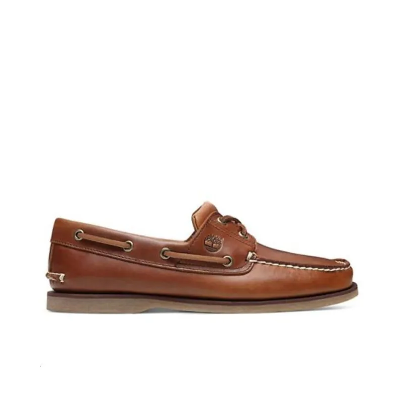 Timberland Low Top Skateboard Shoes Men's Light Umber-1