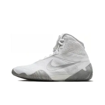 Nike Tawa Wrestling Shoes 'White Metallic Silver'