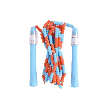 KASUP Sports & Fitness Non Countable Jump Ropes Fitness Crowd Handle Material PP, Rope Material PVC 2.8M