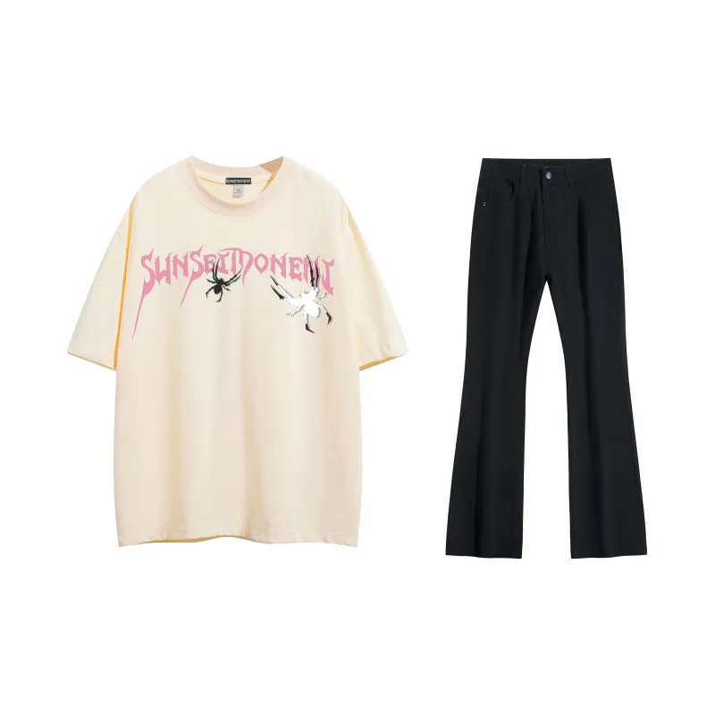 SUNSETMONENT Casual Sportswear Unisex-10