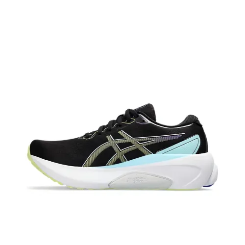 Asics Women's Gel Kayano 30 Wide 'Black Glow Yellow'