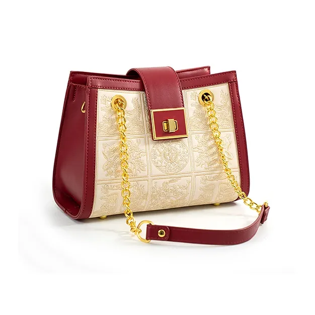 Vigno Synthetic Leather Handbag One Shoulder Crossbody Regular Women's White-2