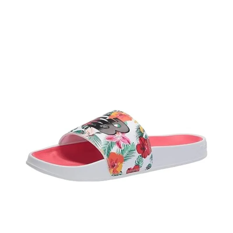 New Balance 200 Series White Black Slippers 'White Black' Women's-2
