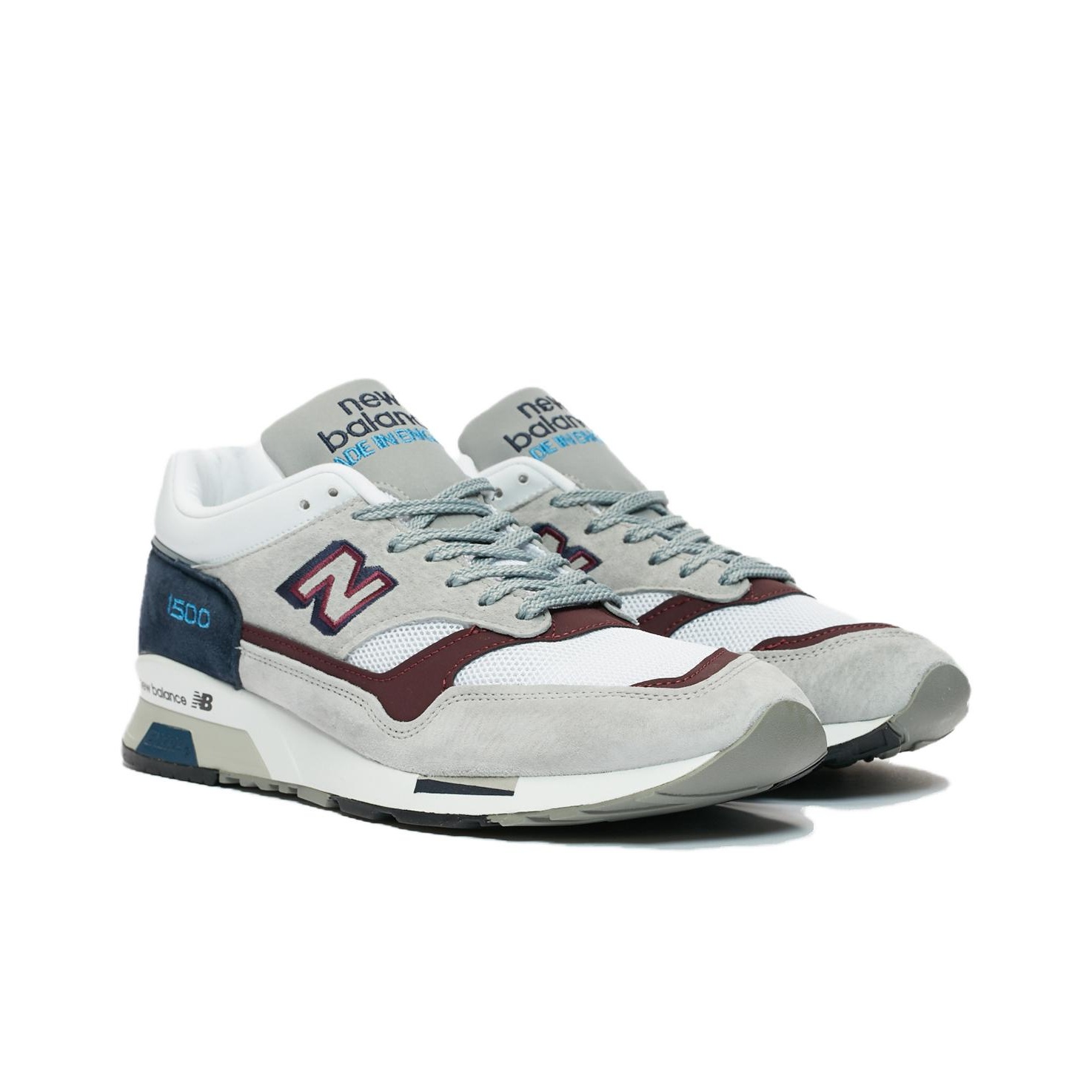 New Balance 1500 Grey Burgundy Teal POIZON