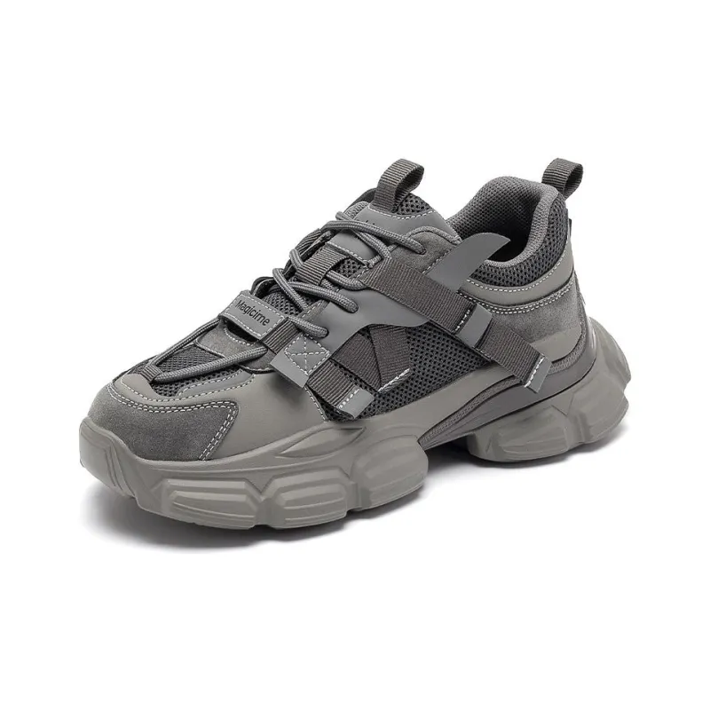 AGSDON Breathable And Lightweight Low Top Chunky Sneakers 5.5cm Women's-3