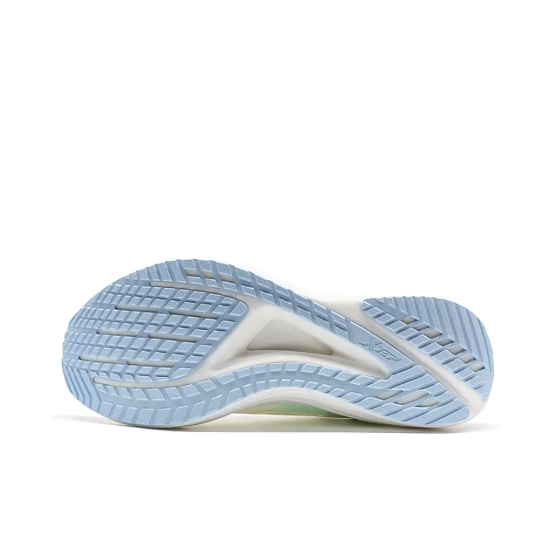 XTEP Running Shoes Men Low Top Sail White/Fluorescent Light Cyan Green/Northern Lights Blue-6