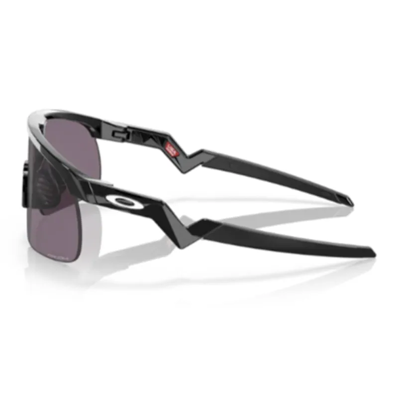 Oakley Acetate Irregular Shape Sunglasses Kids' Black-2