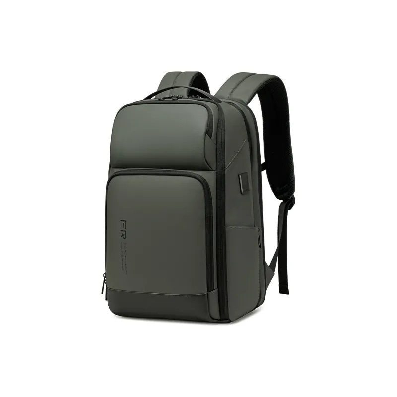 FENRUIEN Oxford Backpack Large Size Men's Black-3