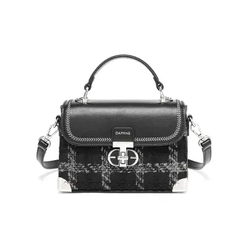 DAPHNE PU Crossbody Bag Women's Black