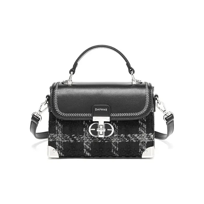 DAPHNE PU Crossbody Bag Women's Black-0