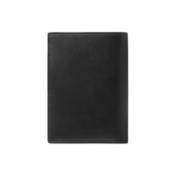 MONTBLANC Meisterstuck Cow Leather Card Holder Men's Black-1