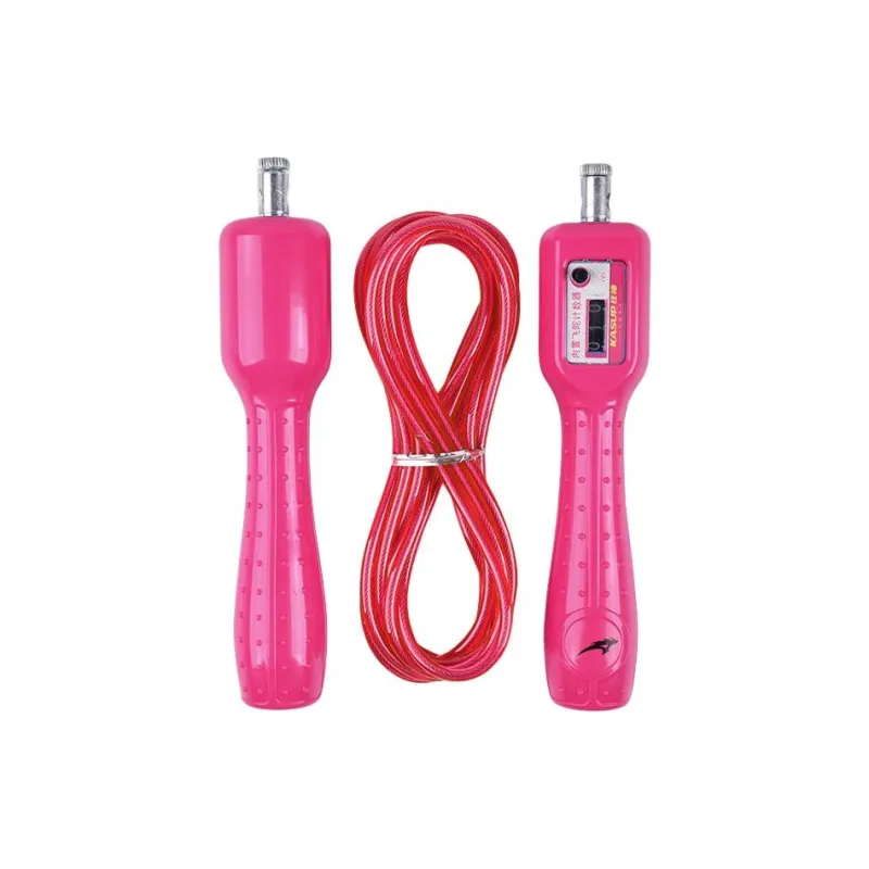 KASUP Student Supply Mechanical Counting Jump Ropes Students Handle Material Plastic, Rope Material Steel Wire 3m-4