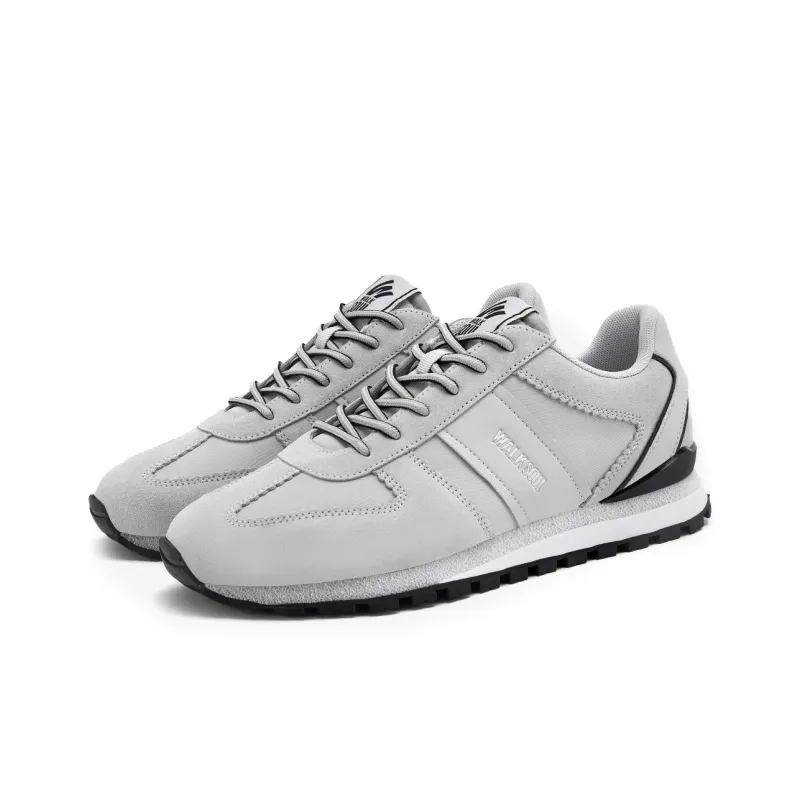 WALKSOUL Casual Shoes Men Low Top White/Black-12