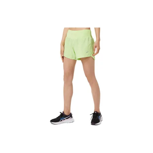 Asics ROAD Casual Shorts Women's Lime Green