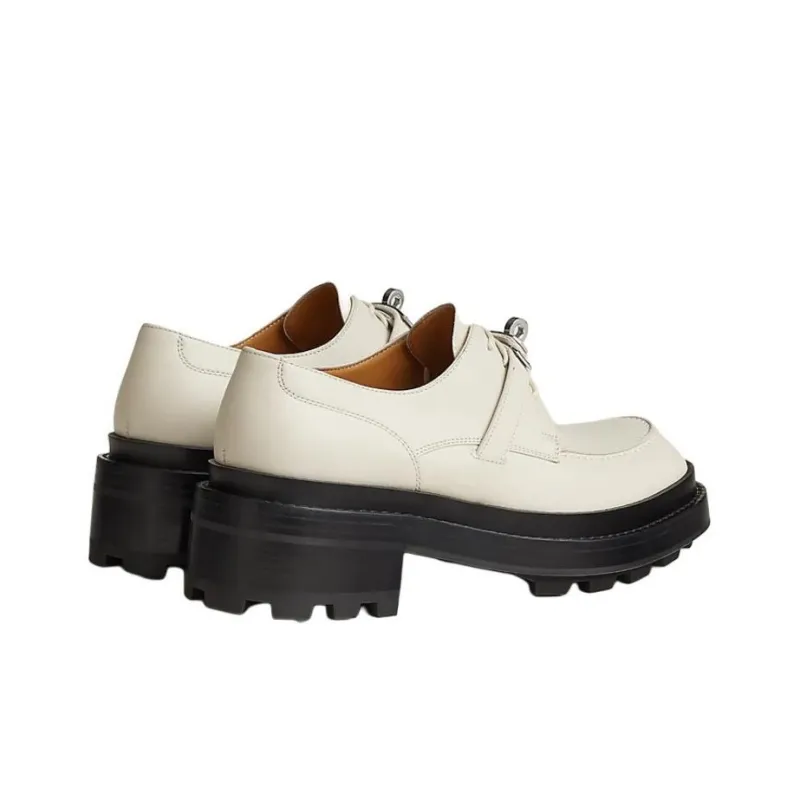 HERMES First Women's Casual Shoes 5cm Women's Beige-3