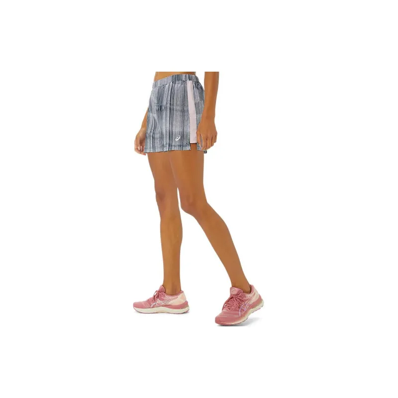 Asics Ready-Set 3in Graphic Short Casual Shorts Women's Light Rose-2