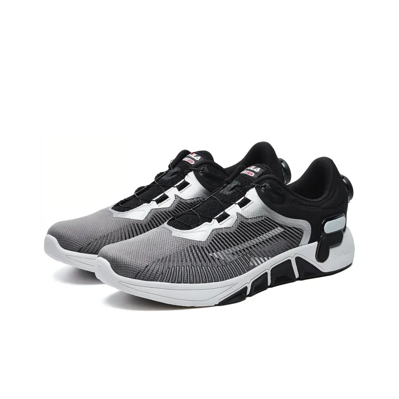 FILA Xft Boa Athletics Shoes 'Grey Black Silver'-1