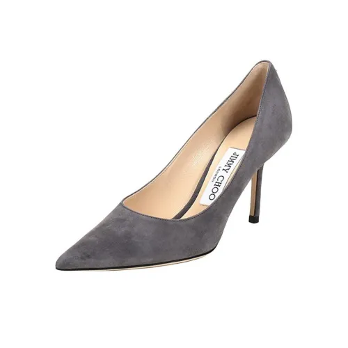 Jimmy Choo LOVE High Heels Women's Dark Gray