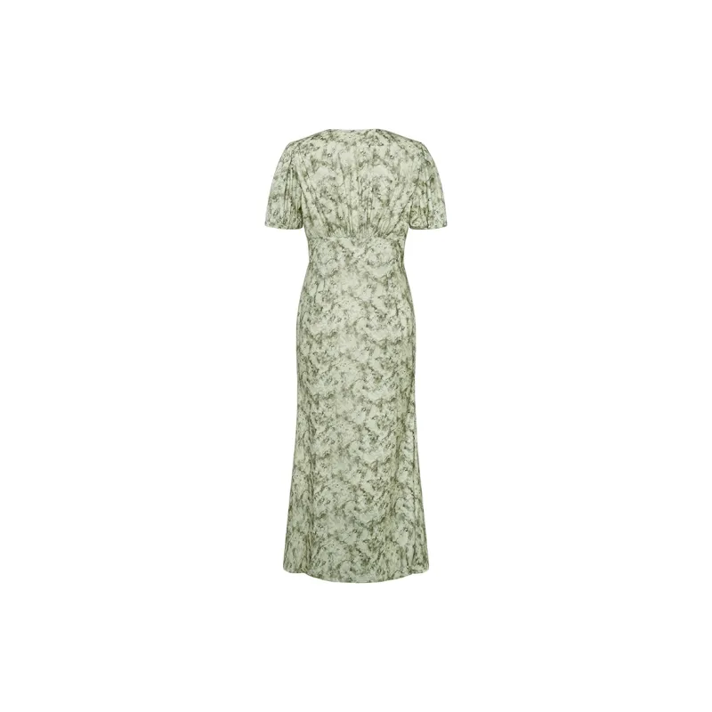 THE SEA LIFE Short Sleeved Dress Women's Moss Green-1