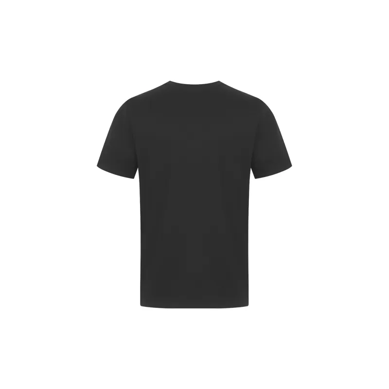 FERRE 3D Effect Relief Totem Letter Embroidered Round Collar Short Sleeved T Shirt Men's-3