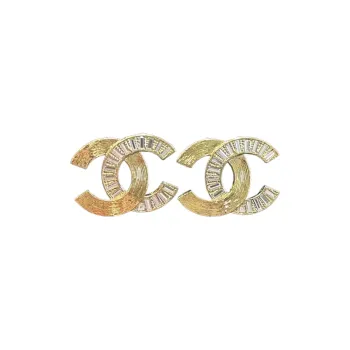 CHANEL Stud Earrings Women's