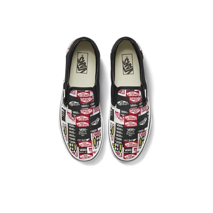 Slip On Vans 'Label Mix'-2