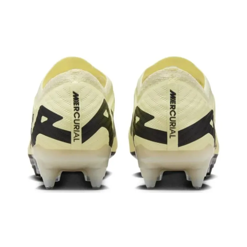 Nike Mercurial Vapor 15 SG Metal Long Studs Cushioned Slip Resistant Soccer Shoes Men's Yellow Black-3